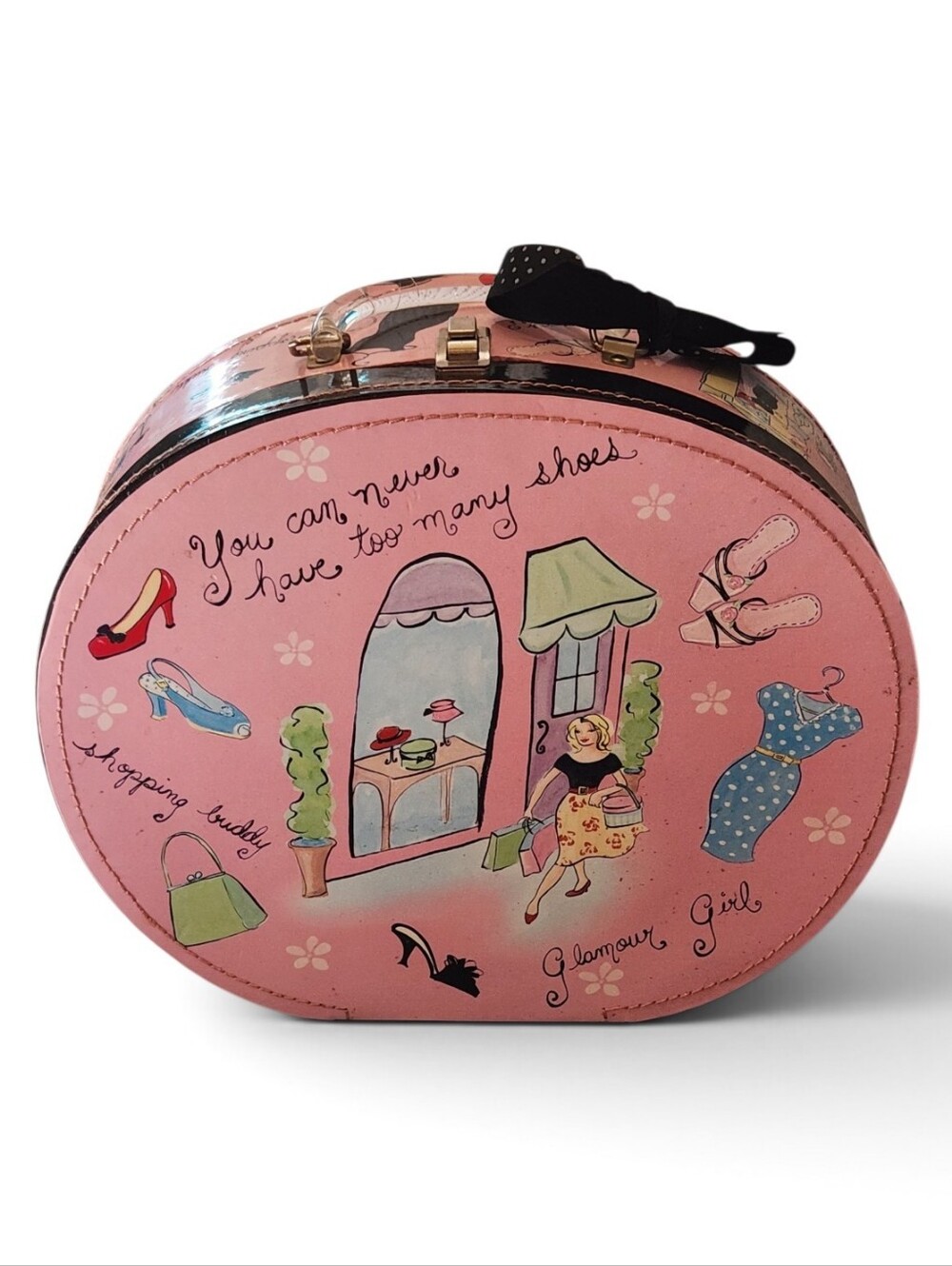 Vintage Lady Jayne Ltd Glamor Girl Shopping Girl Hinged Case 2003